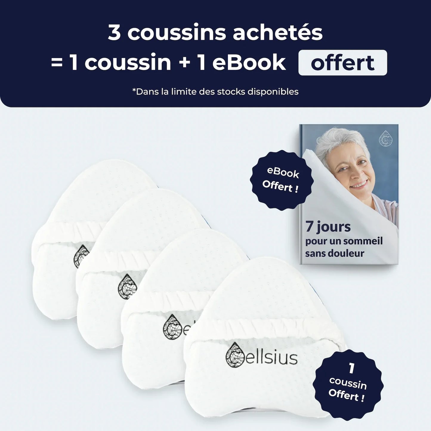 Coussin Orthopédique Genoux Cellsius